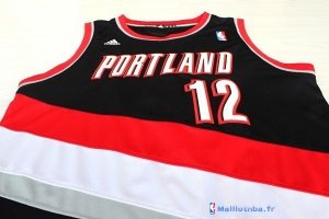 Maillot NBA Pas Cher Portland Trail Blazers LaMarcus Aldridge 12 Noir