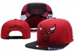 Bonnet NBA Chicago Bulls 2016 Noir Rouge 11