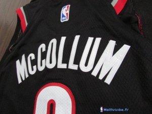 Maillot NBA Pas Cher Portland Trail Blazers C.J. McCollum 3 Noir Icon 2017/18