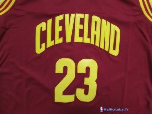 Maillot NBA Pas Cher Cleveland Cavaliers Junior LeBron James 23 Rouge