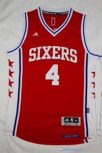 Maillot NBA Pas Cher Philadelphia Sixers Nerlens Noel 4 Rouge