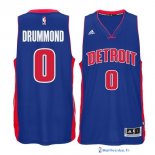 Maillot NBA Pas Cher Detroit Pistons Andre Drummond 0 Bleu