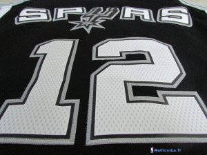 Maillot NBA Pas Cher San Antonio Spurs LaMarcus Aldridge 12 Noir