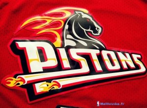 Maillot NBA Pas Cher Detroit Pistons Grant Hill 33 Rose
