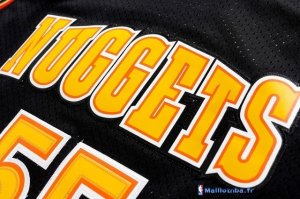 Maillot NBA Pas Cher Denver Nuggets Dikembe Mutombo 55 Noir