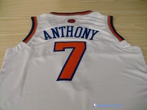 Maillot NBA Pas Cher New York Knicks Carmelo Anthony 7 Blanc