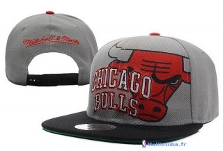 Bonnet NBA Chicago Bulls 2016 Gris 5