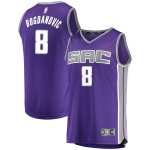 Sacramento Kings Bogdan Bogdanovic Fanatics Branded Purple Fast Break Road Replica Jersey - Icon Edition
