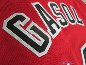 Maillot NBA Pas Cher Chicago Bulls Junior Pau Gasol 16 Rouge