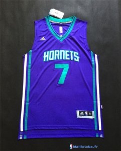 Maillot NBA Pas Cher Charlotte Hornets Jeremy Lin 7 Bleu