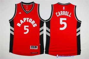 Maillot NBA Pas Cher Toronto Raptors DeMarre Carroll 5 Rouge