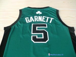 Maillot NBA Pas Cher Boston Celtics Kevin Garnett 5 Vert Noir