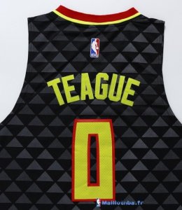 Maillot NBA Pas Cher Atlanta Hawks Jeff Teague 0 Noir