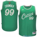 Maillot NBA Pas Cher Noël Boston Celtics Crowder 99 Vert