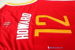 Maillot NBA Pas Cher Houston Rockets Dwight Howard 12 Retro Rouge