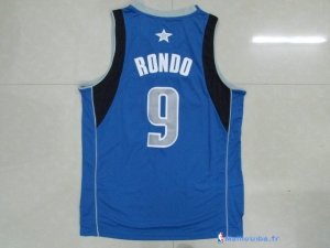 Maillot NBA Pas Cher Dallas Mavericks Rajon Rondo 9 Bleu