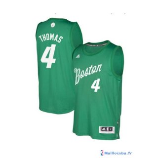 Maillot NBA Pas Cher Noël Boston Celtics Thomas 4 Vert