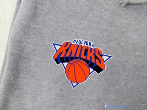 Survetement Pantalon NBA Pas Cher New York Knicks Gris