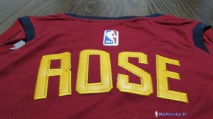 Maillot NBA Pas Cher Cleveland Cavaliers Derrick Rose 1 Rouge 2017/18