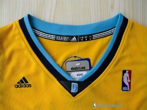 Maillot NBA Pas Cher Denver Nuggets Allen Iverson 3 Jaune