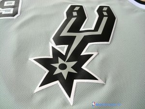 Maillot NBA Pas Cher San Antonio Spurs Tony Parker 9 Gris