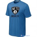 T-Shirt NBA Pas Cher Brooklyn Nets Bleu 01