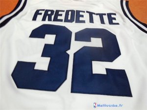 Maillot NCAA Pas Cher Brigham Jimmer Fredette 32 Blanc