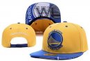 Bonnet NBA Golden State Warriors 2016 Jaune Bleu