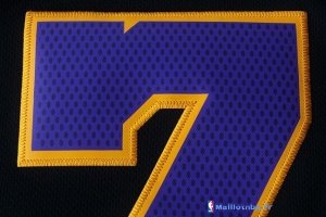 Maillot NBA Pas Cher Los Angeles Lakers Jeremy Lin 17 Pourpre