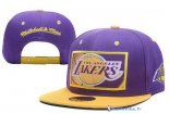 Bonnet NBA Los Angeles Lakers 2017 Noir Pourpre Jaune 1