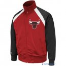 Survetement NBA Pas Cher Chicago Bulls Rouge Noir