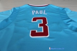 Maillot NBA Pas Cher Los Angeles Clippers Chris Paul 3 Bleu MC