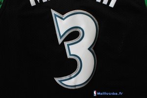 Maillot NBA Pas Cher Minnesota Timberwolves Stephon Marbury 3 Retro Noir