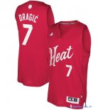 Maillot NBA Pas Cher Noël Miami Heat Goran Dragic 7 Rouge