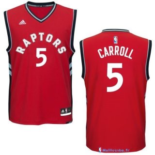 Maillot NBA Pas Cher Toronto Raptors DeMarre Carroll 5 Rouge