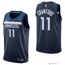 Maillot NBA Pas Cher Minnesota Timberwolves Jamal Crawford 11 Marine Icon 2017/18