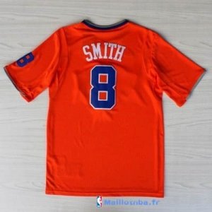 Maillot NBA Pas Cher Noël New York Knicks Smith 8 Orange