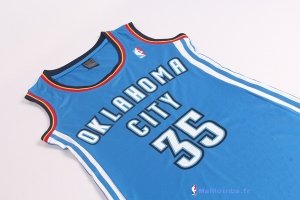 Maillot NBA Pas Cher Oklahoma City Thunder Femme Kevin Durant 35 Bleu