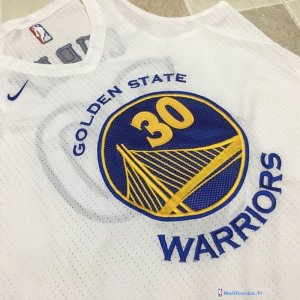 Maillot NBA Pas Cher Golden State Warriors Stephen Curry 30 Todo Blanc 2017/18
