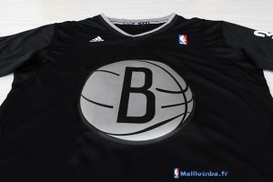 Maillot NBA Pas Cher Noël Brooklyn Nets Pierce 34 Noir