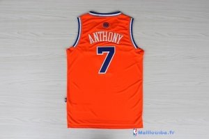 Maillot NBA Pas Cher Noël New York Knicks Orange Anthony 7