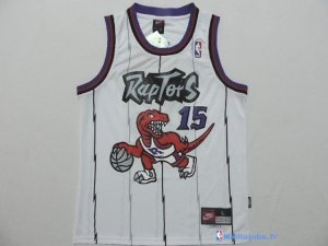 Maillot NBA Pas Cher Toronto Raptors Junior Anthony Bennett 15 Retro Blanc