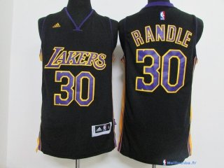 Maillot NBA Pas Cher Los Angeles Lakers Julius Randle 30 Noir