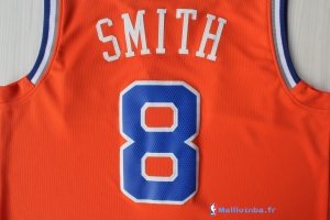 Maillot NBA Pas Cher New York Knicks J.R.Smith 8 Orange Bleu