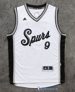 Maillot NBA Pas Cher Noël San Antonio Spurs Parker 9 Blanc