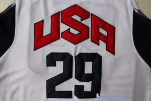 Maillot NBA Pas Cher USA 2012 Paul George 29 Blanc