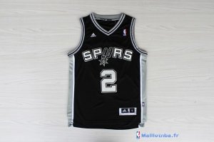 Maillot NBA Pas Cher San Antonio Spurs Kawhi Leonard 2 Noir