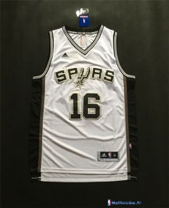 Maillot NBA Pas Cher San Antonio Spurs Pau Gasol 16 Blanc