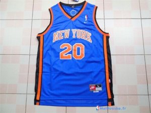 Maillot NBA Pas Cher New York Knicks Allan Houston 20 Bleu