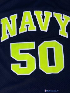 Maillot NCAA Pas Cher Navy David Robinson 50 Noir